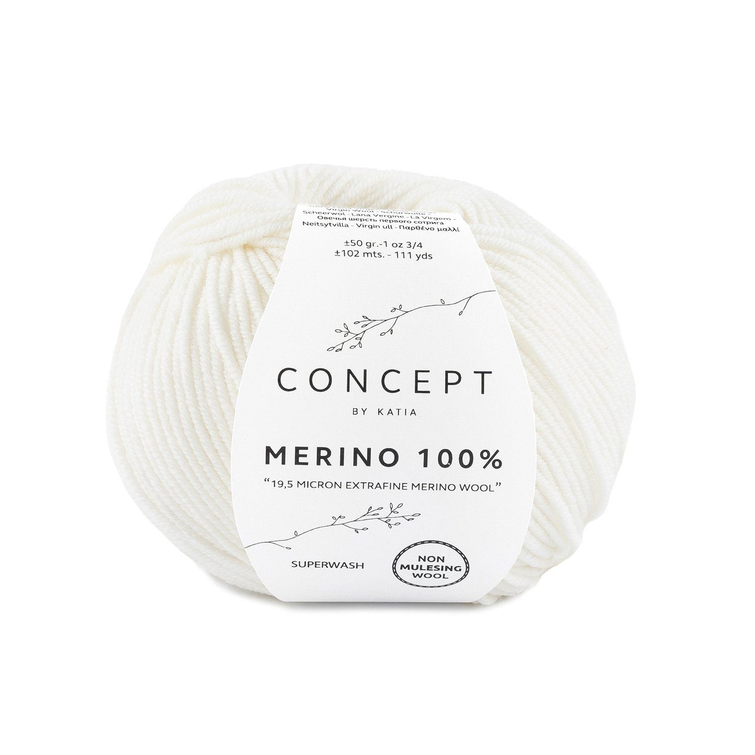 Merino 100% | 01 Wit