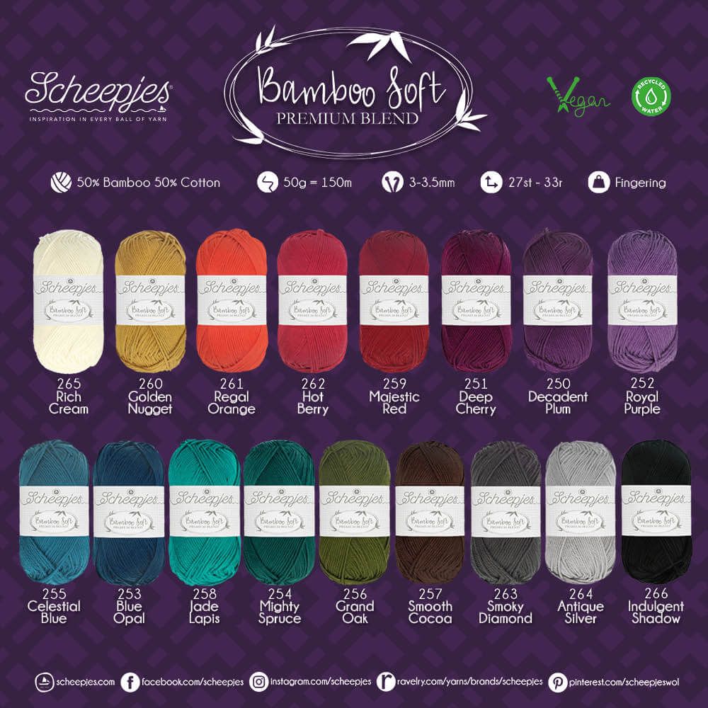 Scheepjes Bamboo Soft | 252 Royal Purple