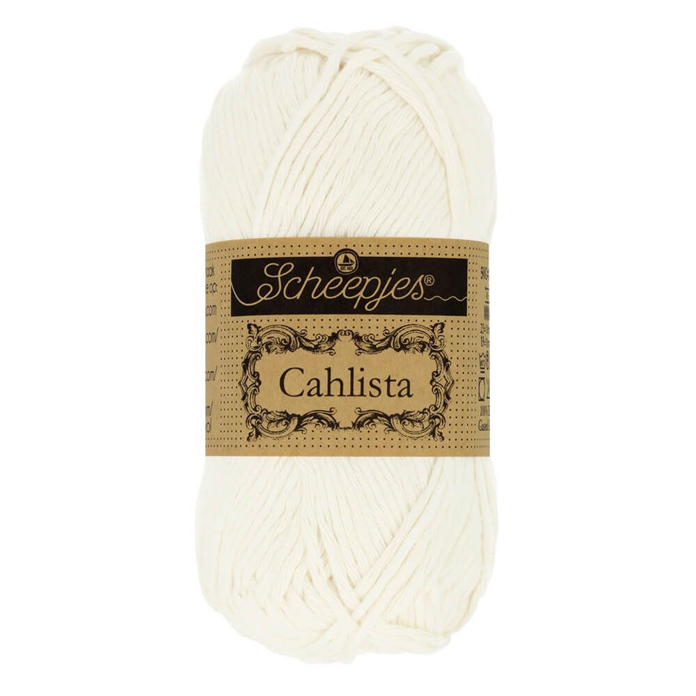 Scheepjes Cahlista | 105 Bridal White