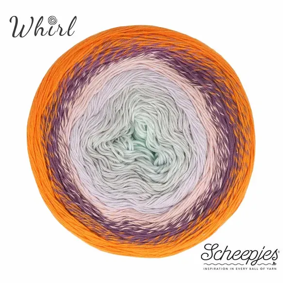 Scheepjes Cotton Whirl | 710 Clementine Cloud