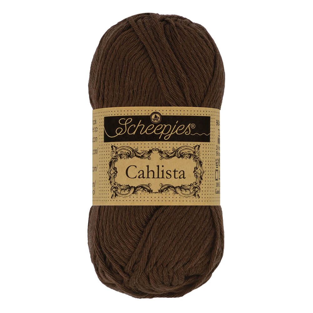 Scheepjes Cahlista | 162 Black Coffee