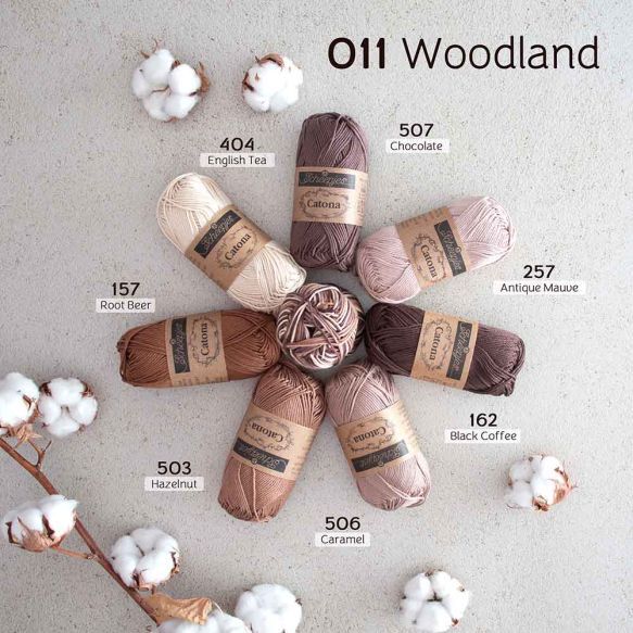 Scheepjes Catona Chroma | 011 Woodland