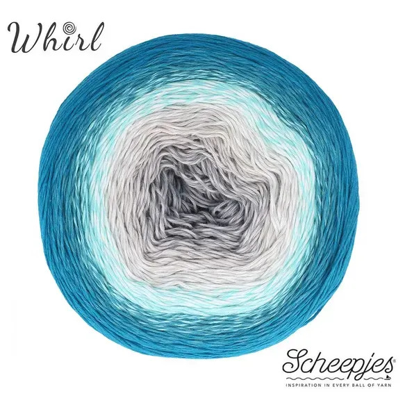 Scheepjes Cotton Whirl | 706 Blueberry Frost