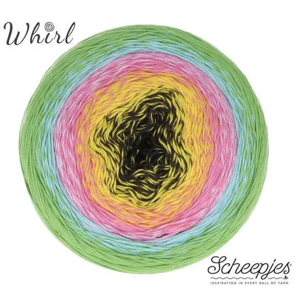 Scheepjes Cotton Whirl | 723 Cyber Sunrise