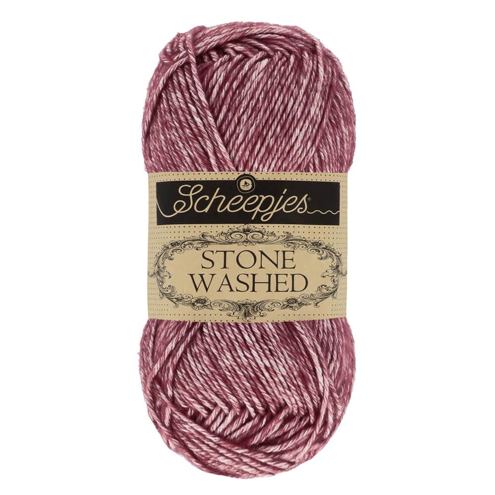 Scheepjes Stone Washed | 810 Granaat paars