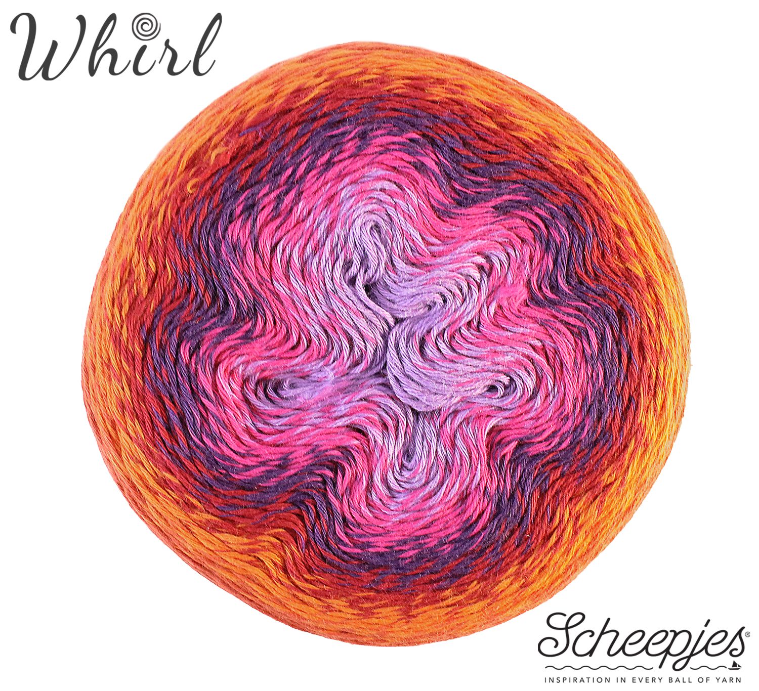 Scheepjes Whirl | 764 Red Velvet Sunrise