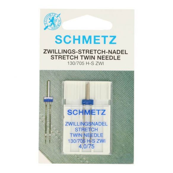 Schmetz | Stretch tweeling naald 4.0-75