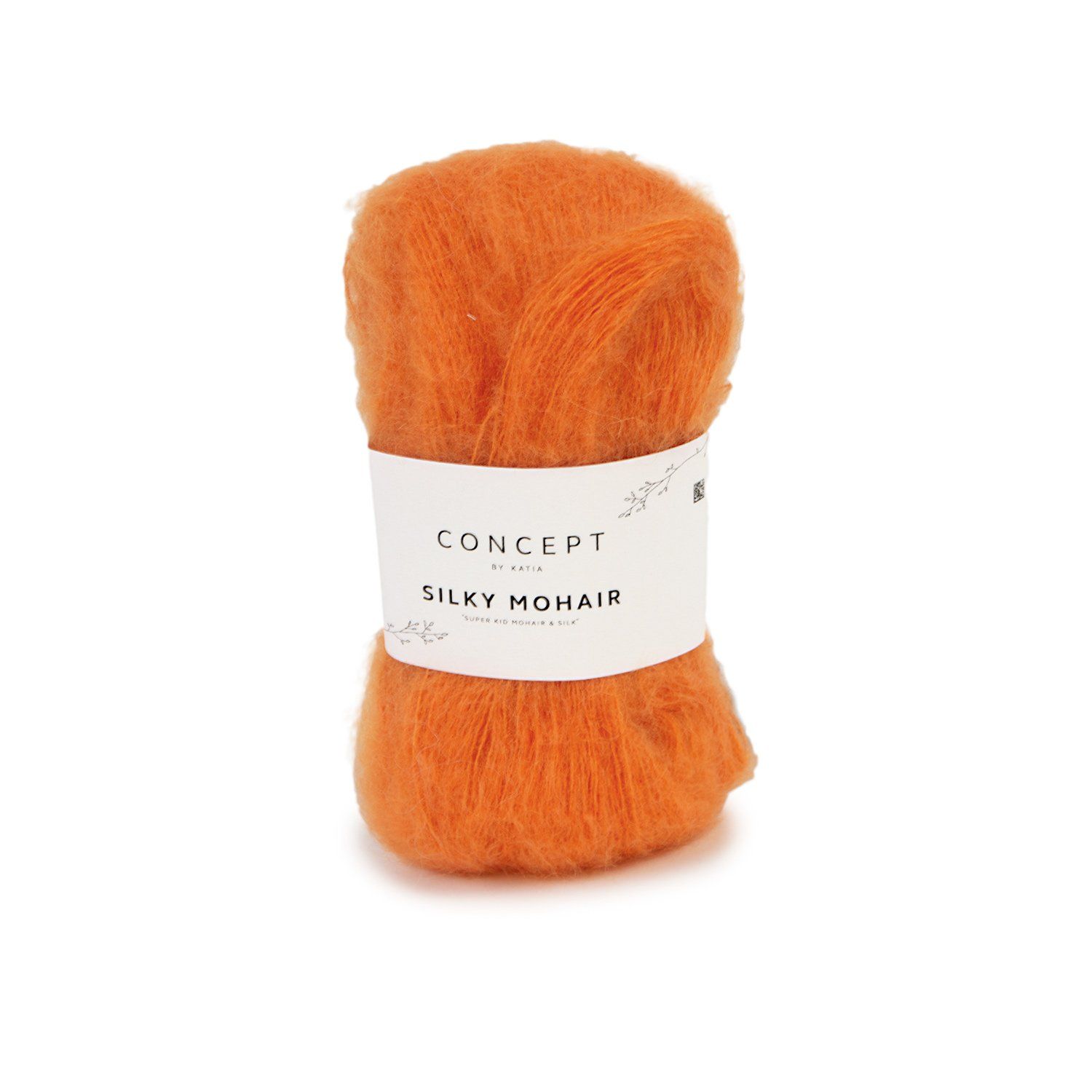 Silky mohair | 110 oranje