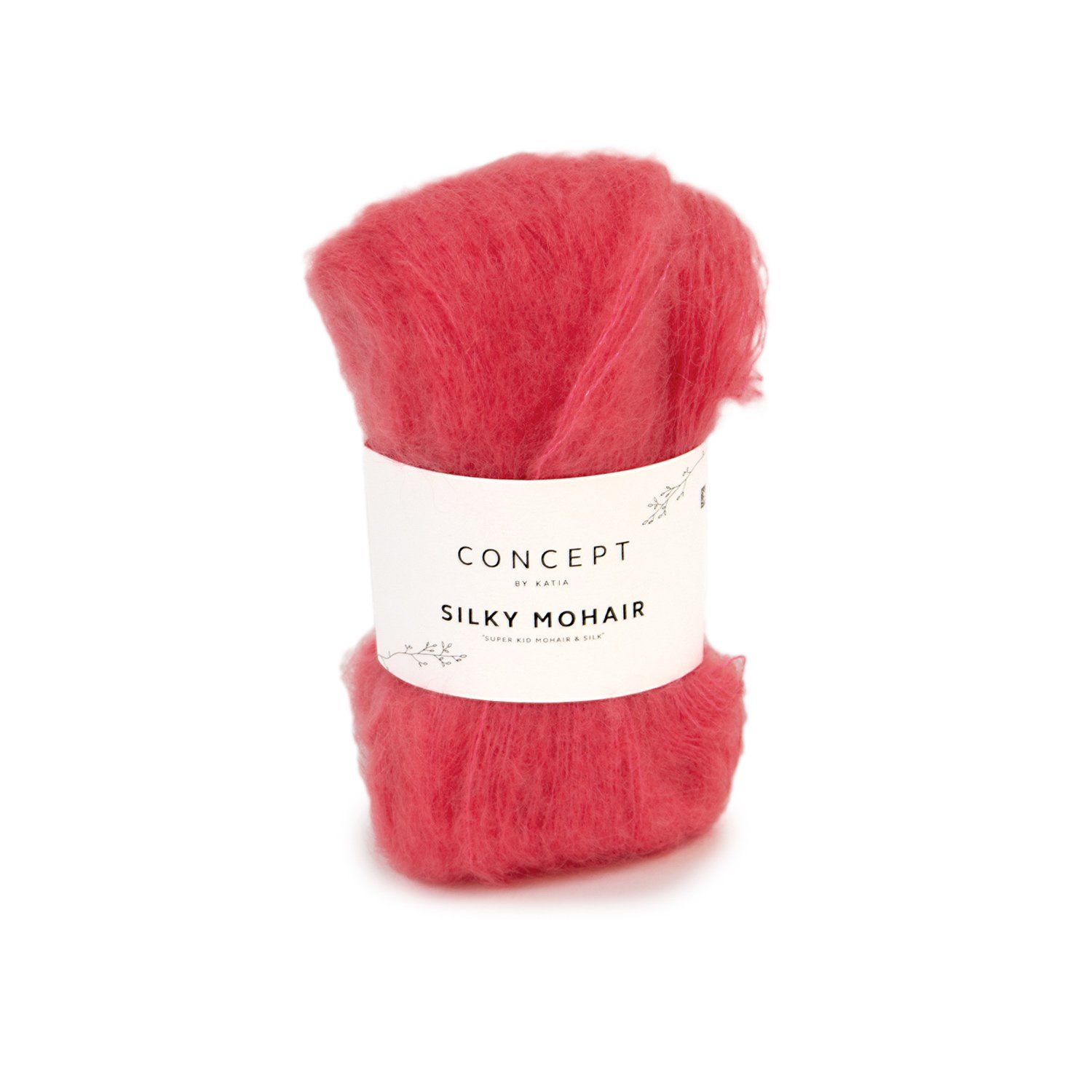 Silky mohair | 111 kauwgom roze