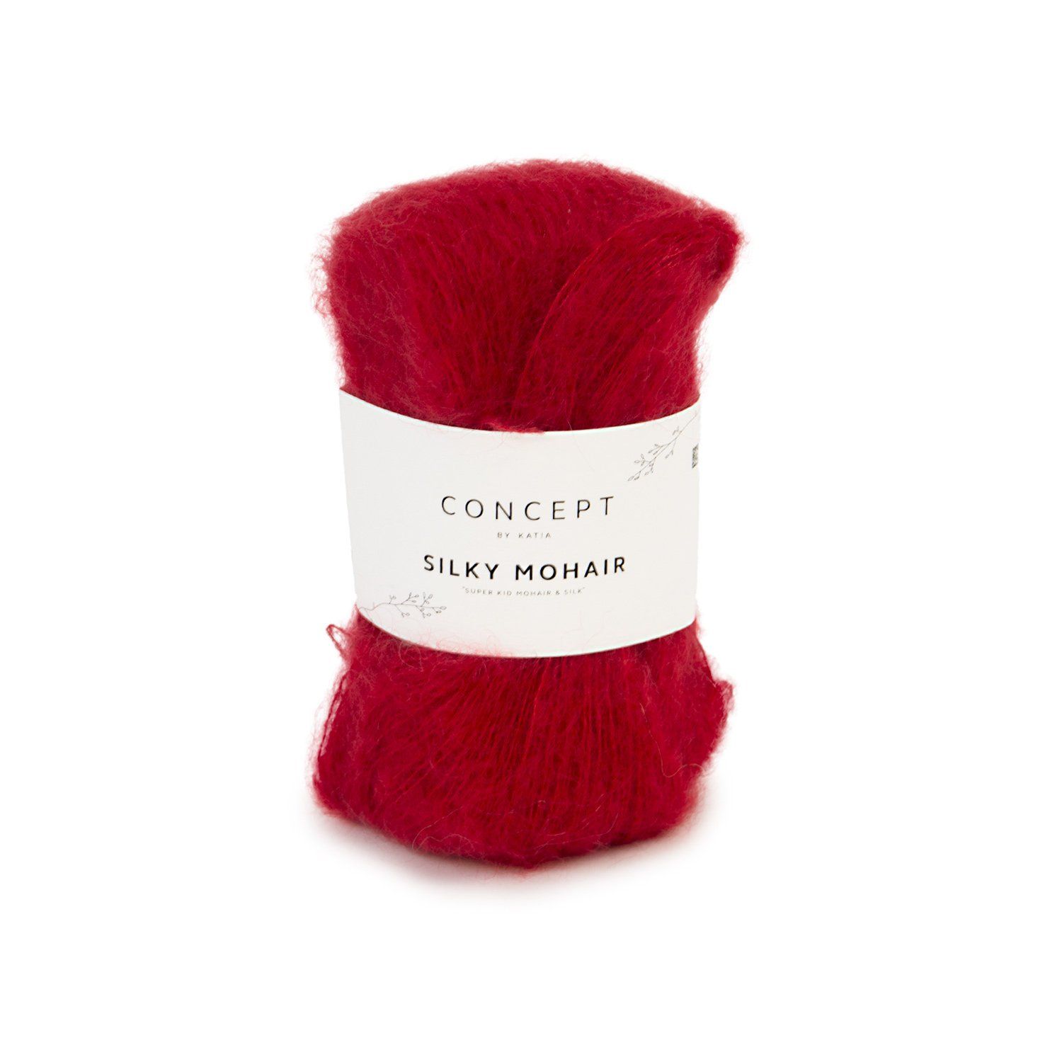 Silky mohair | 112 karmijn