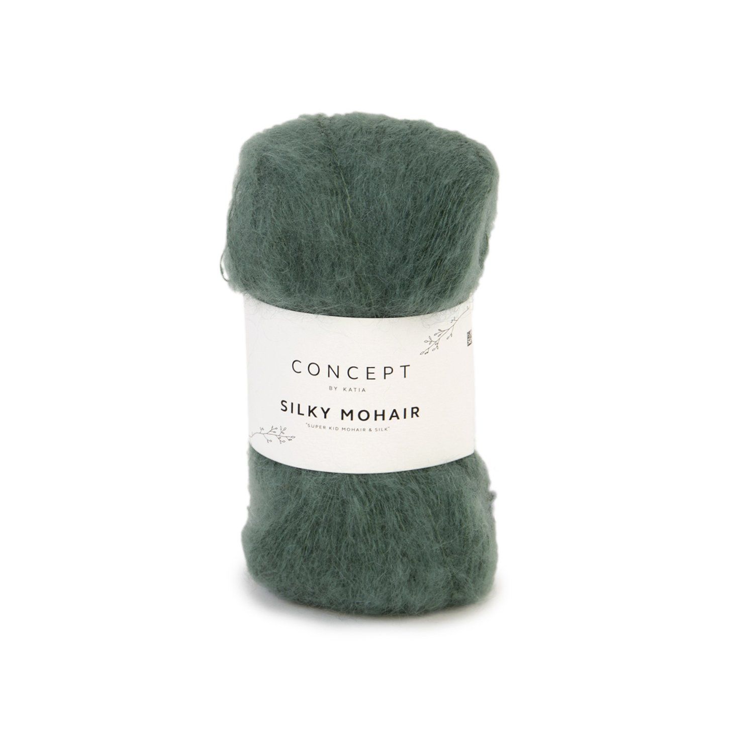 Silky mohair | 122 fles groen