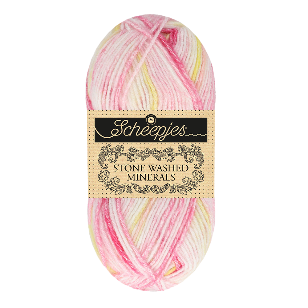 Scheepjes Stone Washed Minerals | 908 Rhodo Radiance