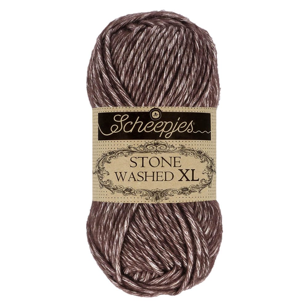 Scheepjes Stone Washed XL | 869 Obsidiaan bruin