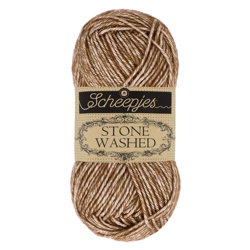 Scheepjes Stone Washed | 822 Agaat bruin
