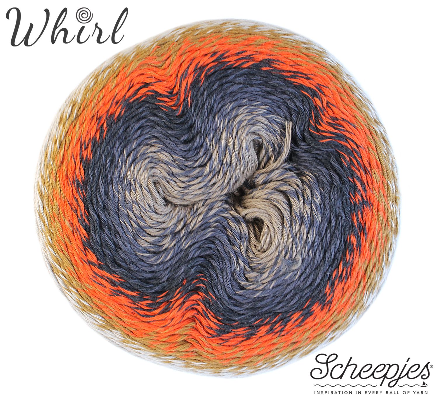 Scheepjes Whirl | 771 Jumpin' Jaffa Pop