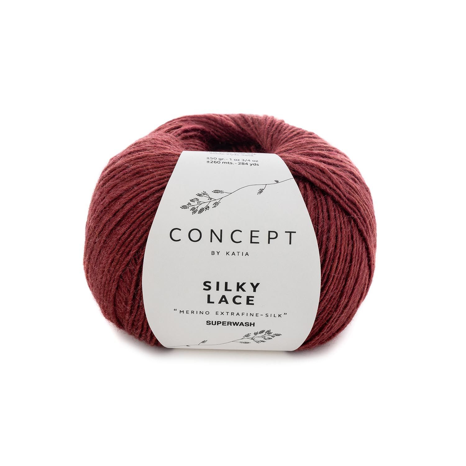 Silky Lace | 176 Wijn rood