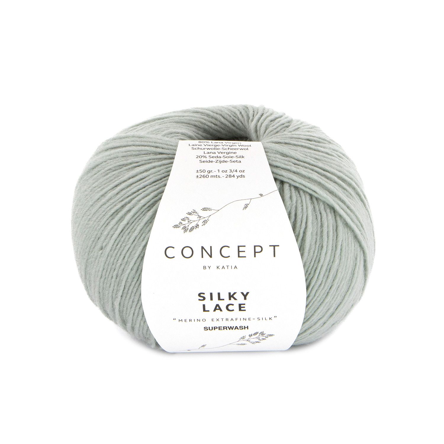 Silky Lace | 187 Bruinachtig groen
