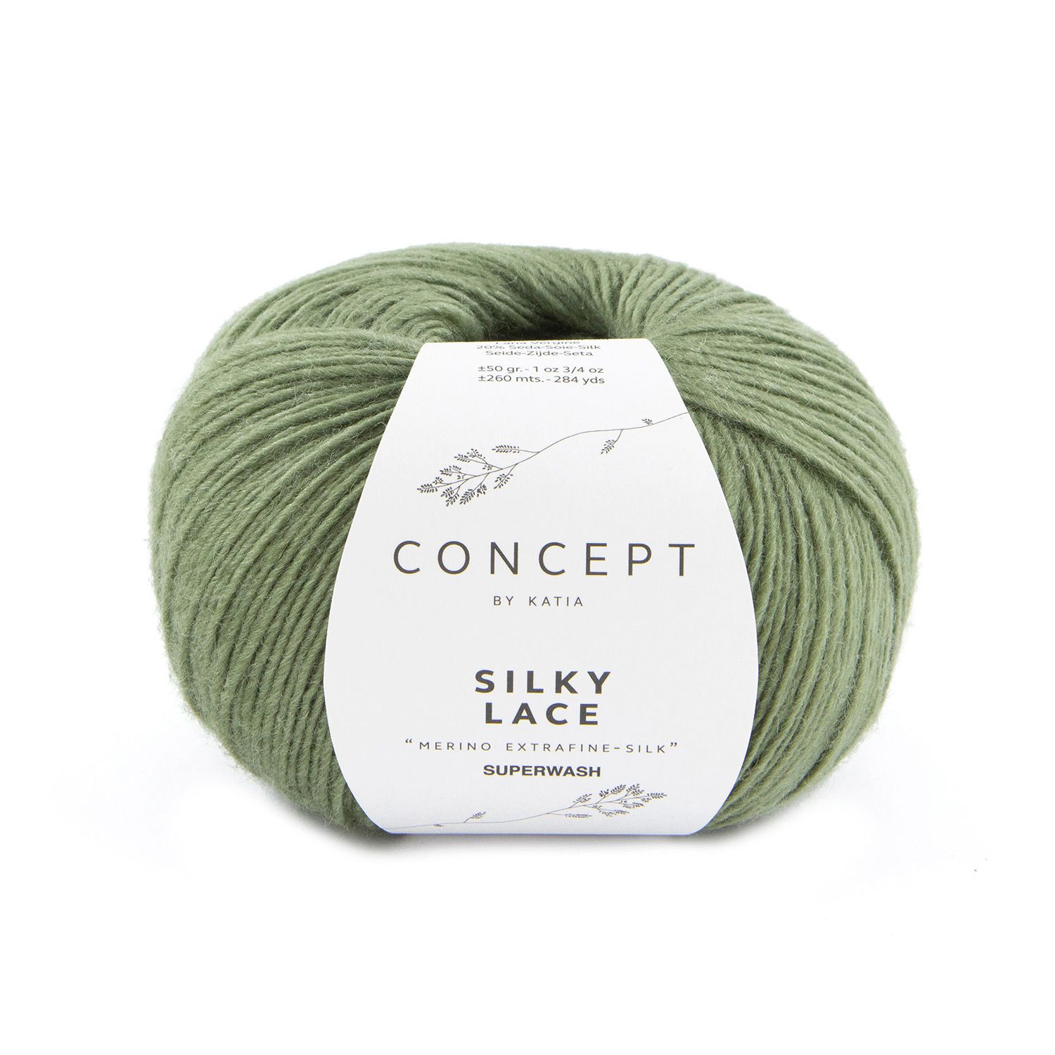Silky Lace | 186 Bleekgroen