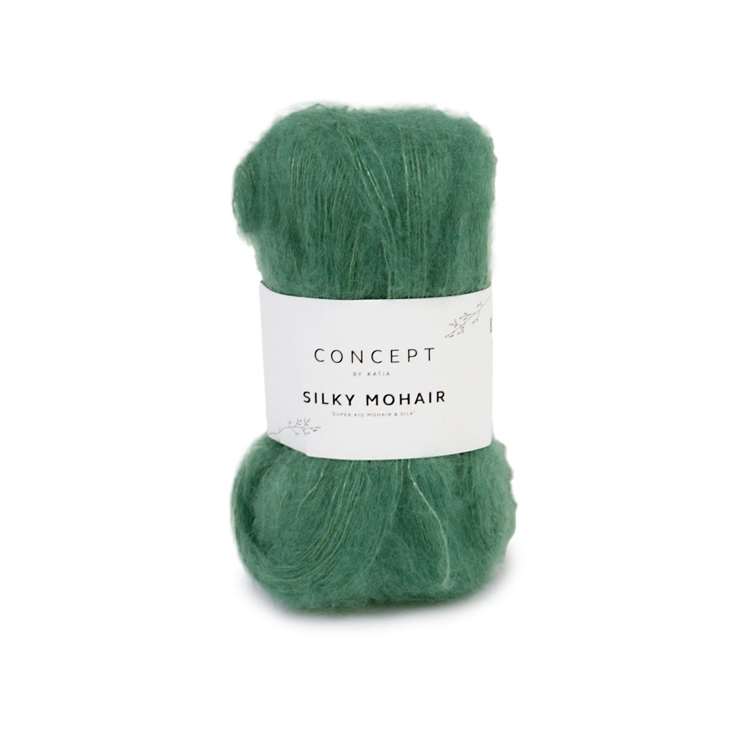 Silky mohair | 123 eend blauw