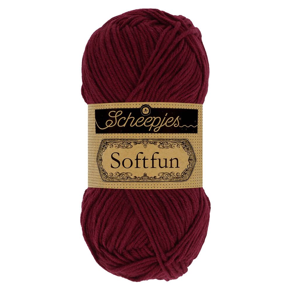 Scheepjes Softfun | 2637 Mahonie rood