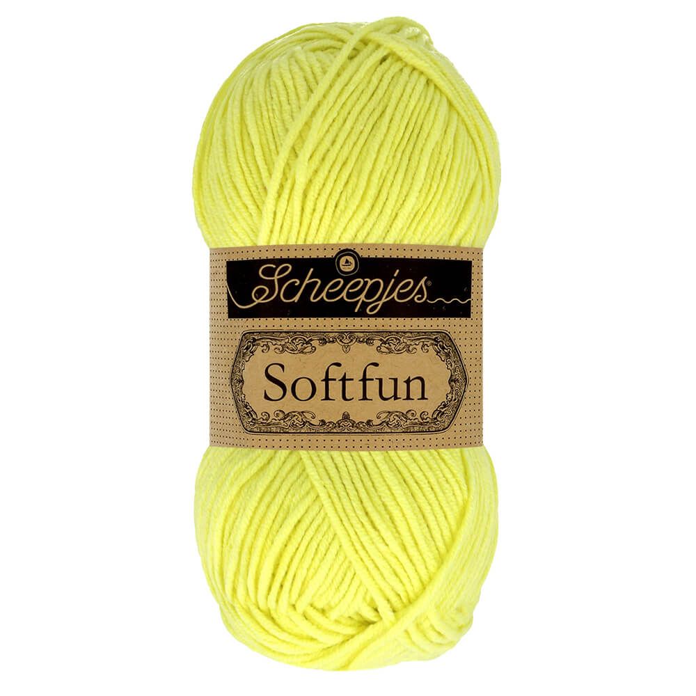 Scheepjes Softfun | 2638 Zacht limoen geel
