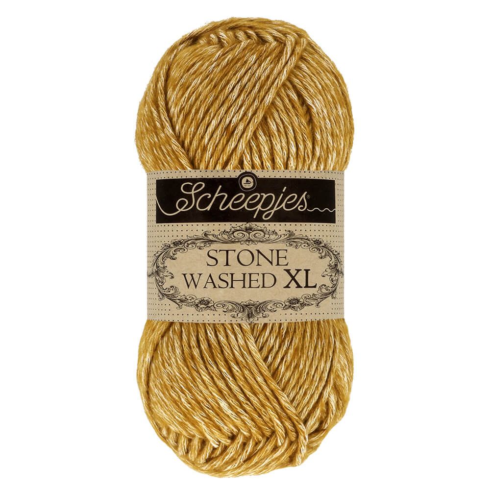 Scheepjes Stone Washed XL | 872 Mosterd geel