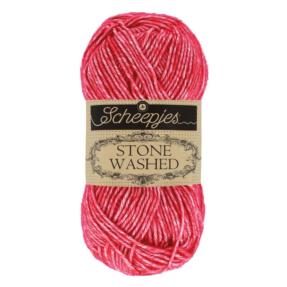 Scheepjes Stone Washed | 807 Jasper rood