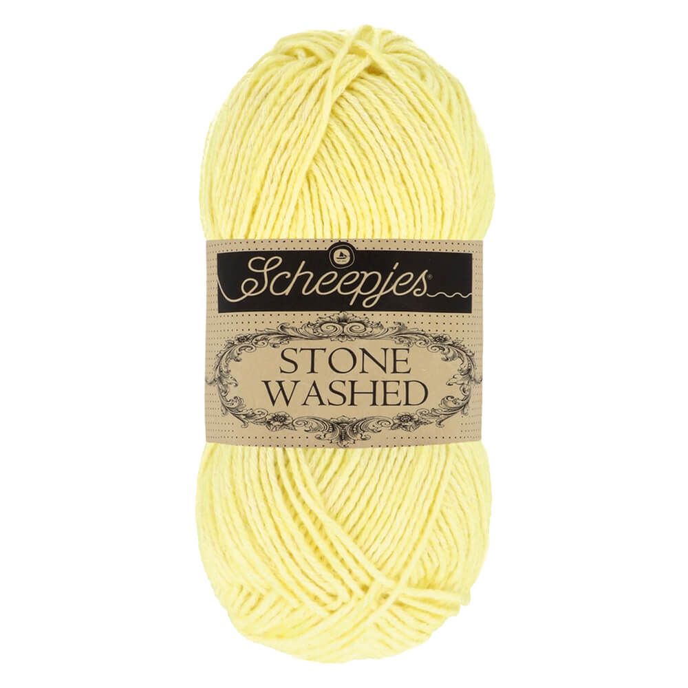 Scheepjes Stone Washed | 817 Citroen geel