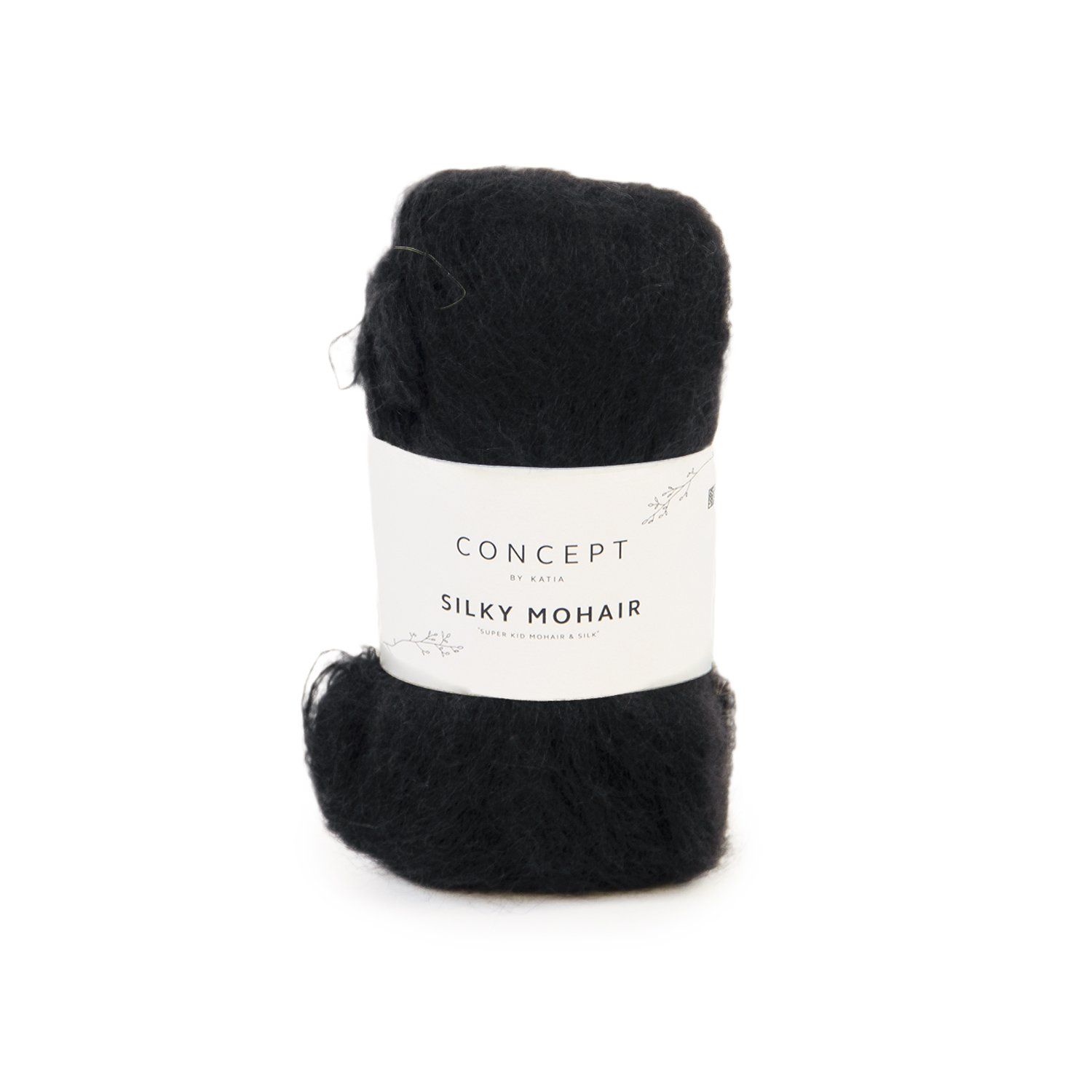 Silky mohair | 106 zwart