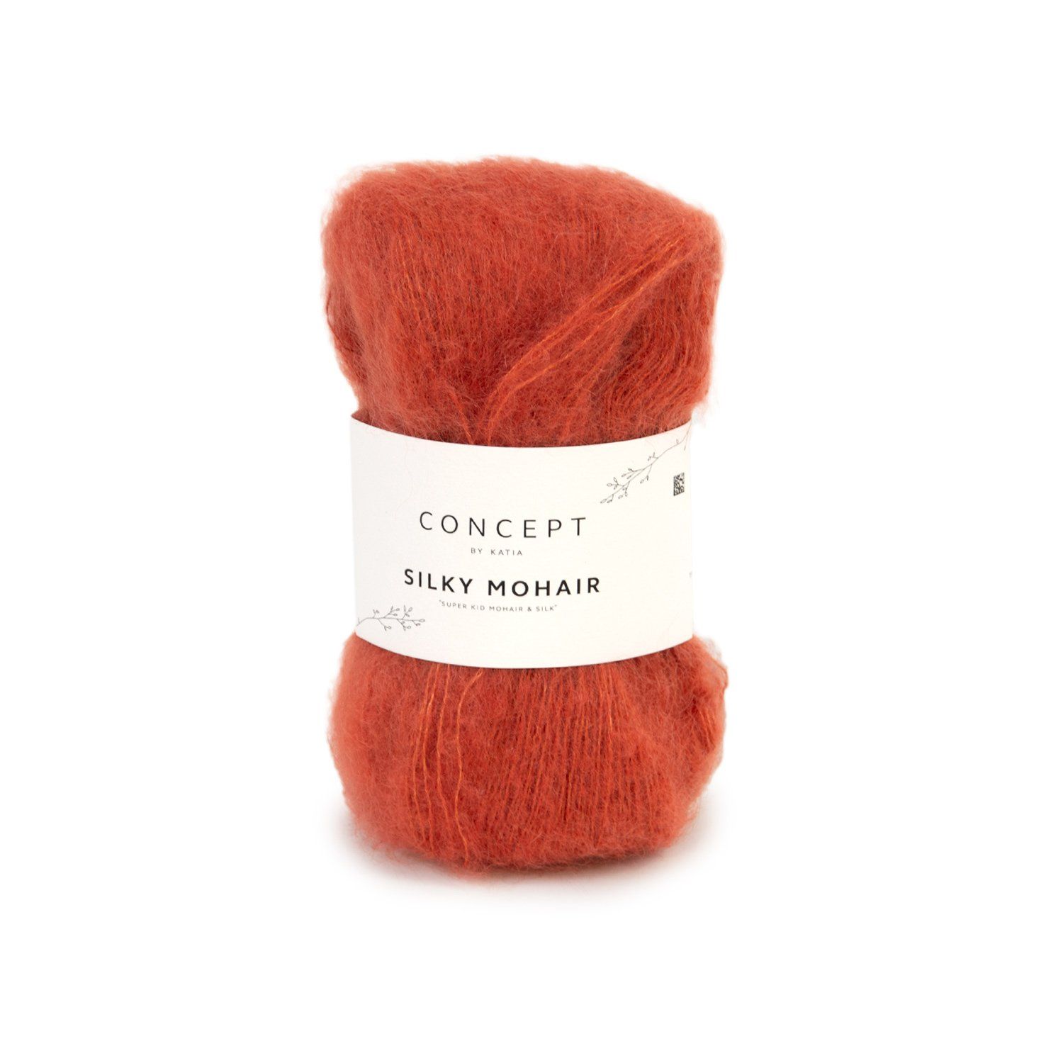 Silky mohair | 109 roest bruin