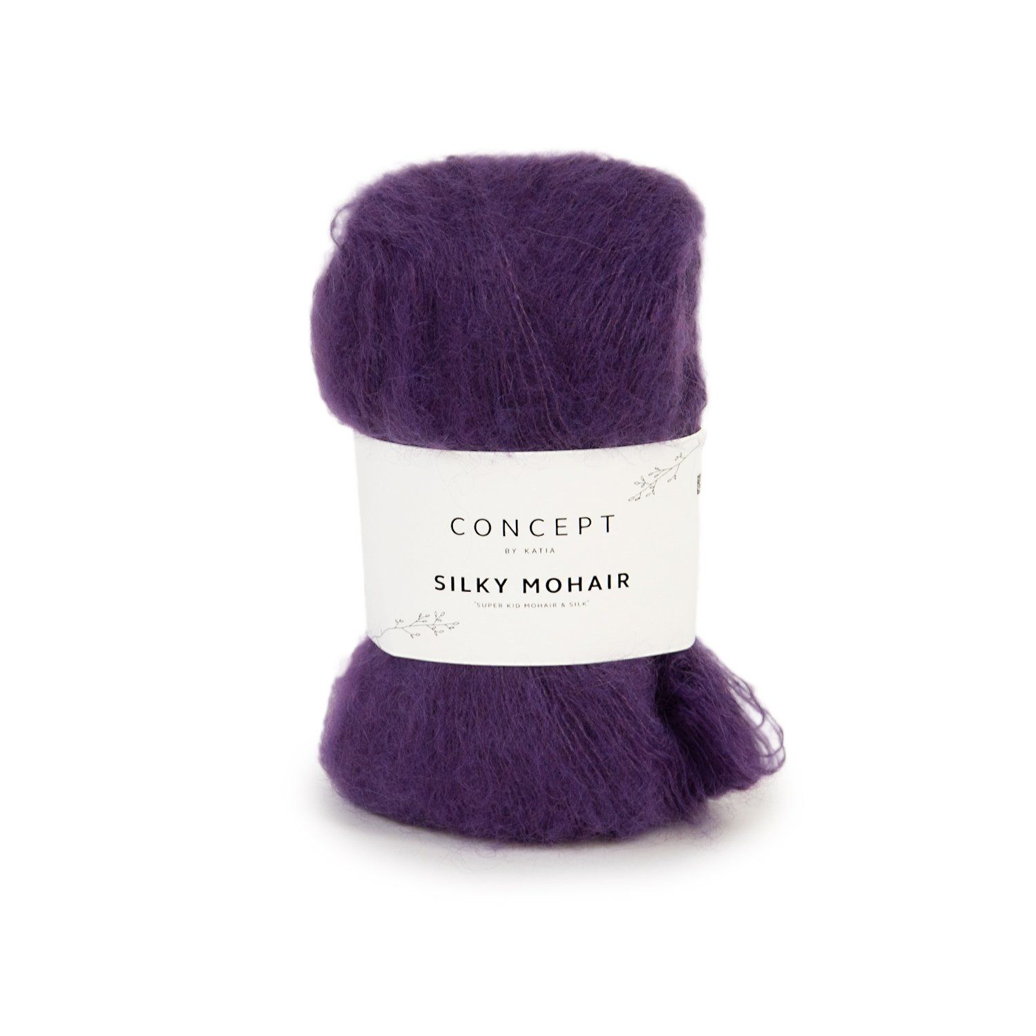 Silky mohair | 115 paars