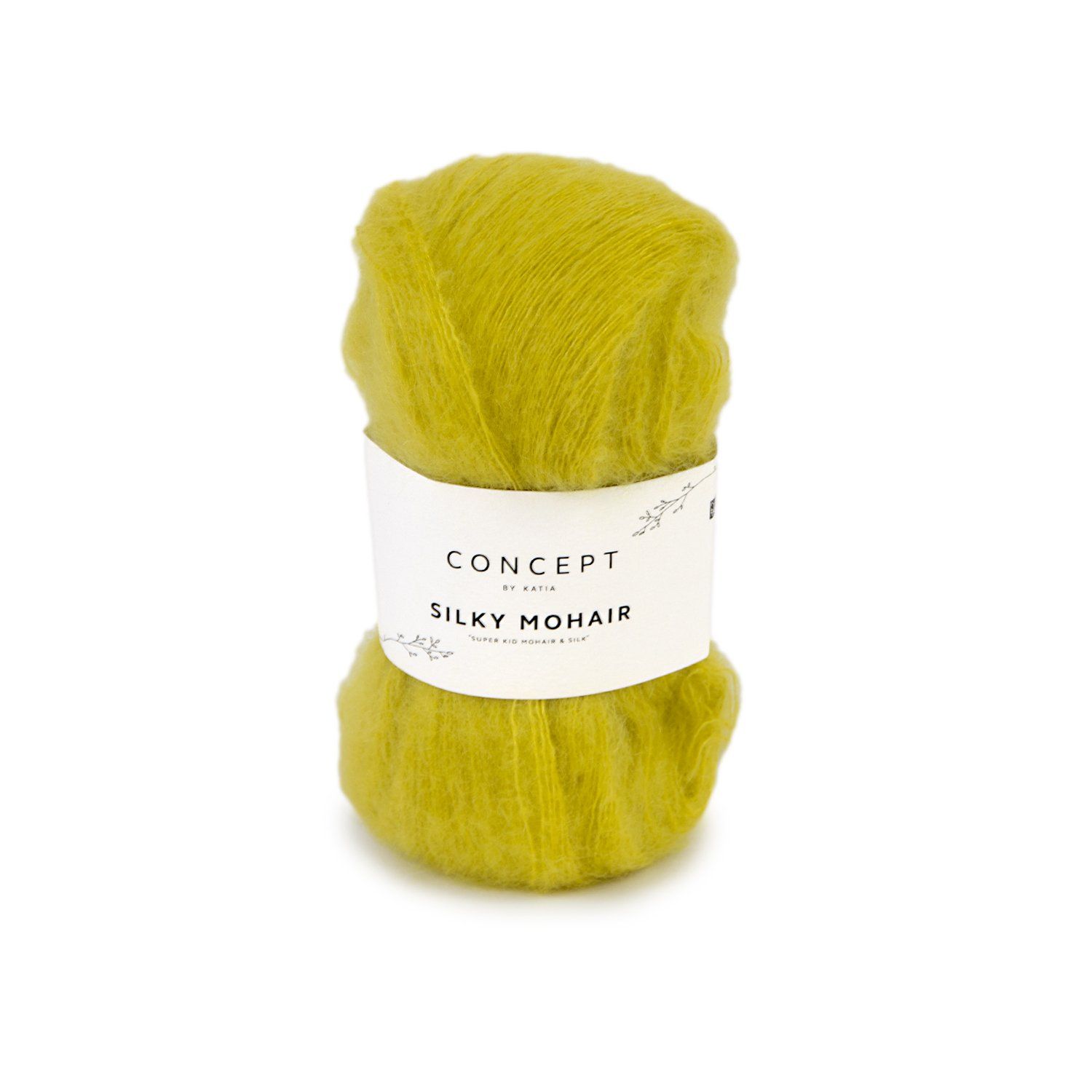 Silky mohair | 119 citroengeel