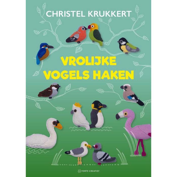 Vrolijke vogels haken - Christel Krukkert -1