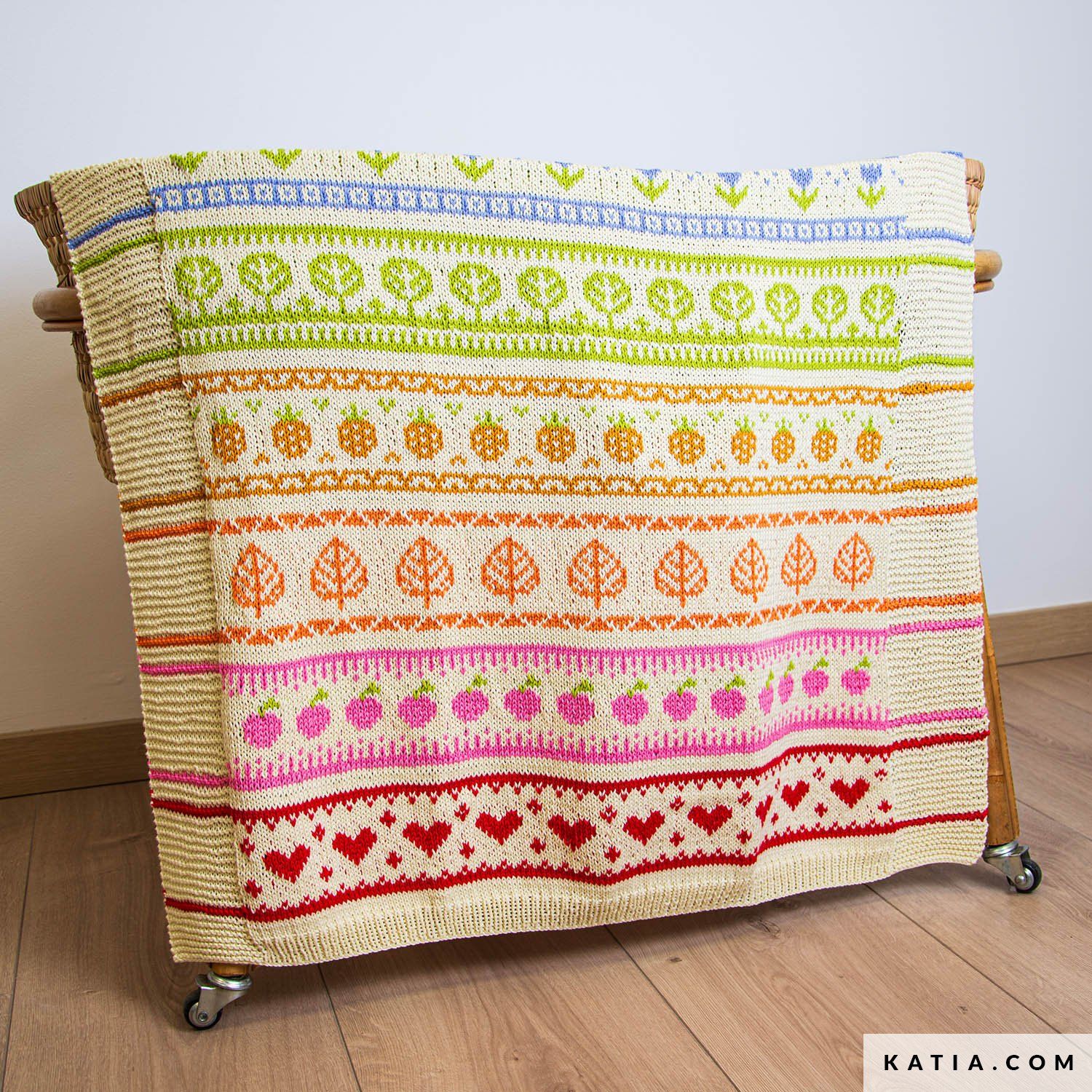Katia Rainbow Garden KAL 2026 Kit – Fair Cotton S1