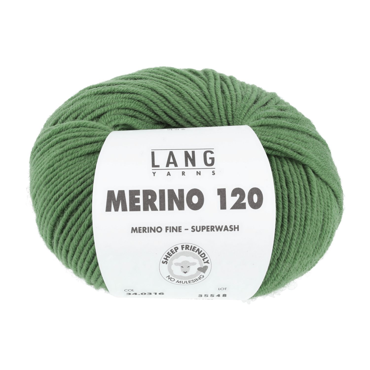 Lang Yarns Merino 120 | 0316 kiwi