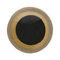 Oog tweekleurig goud-zwart