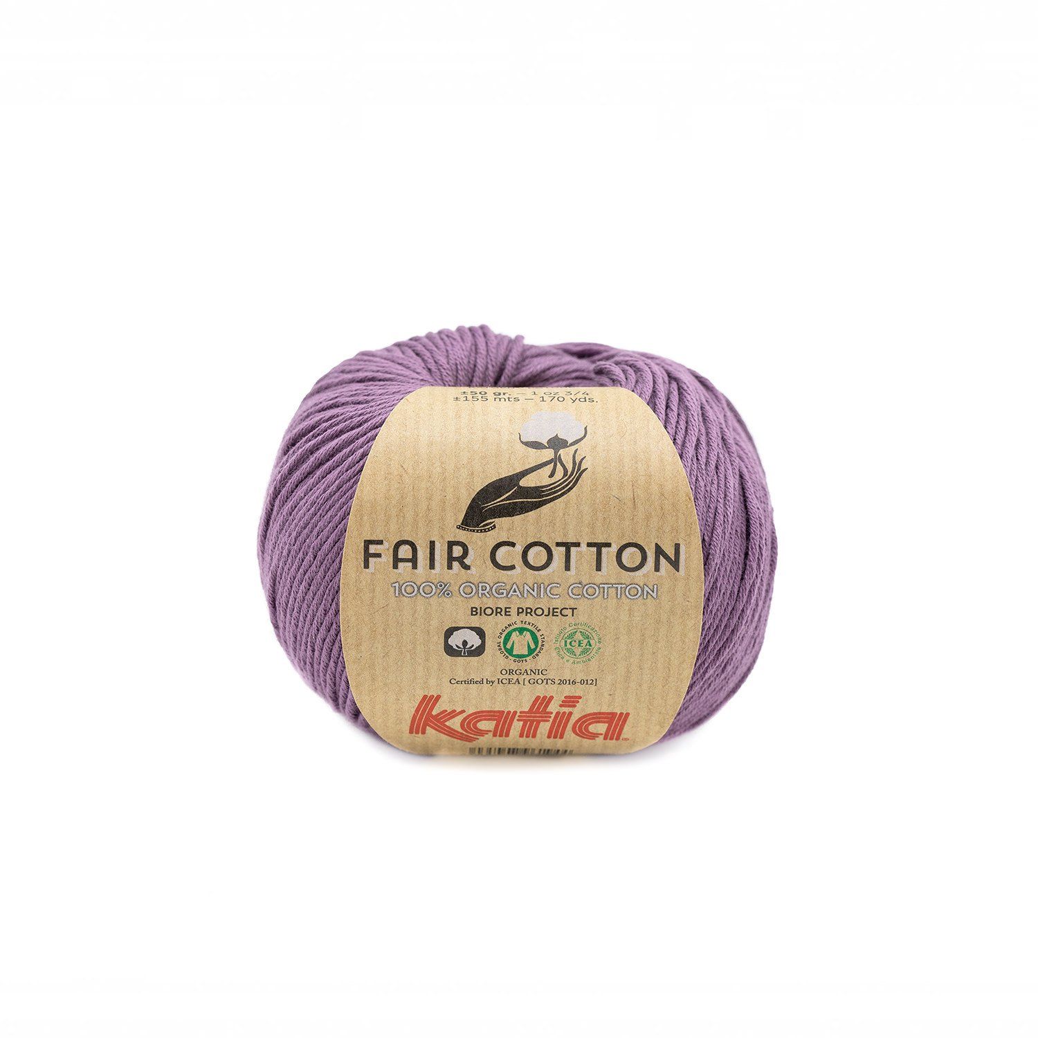 Fair cotton | 39 Donker mauvé