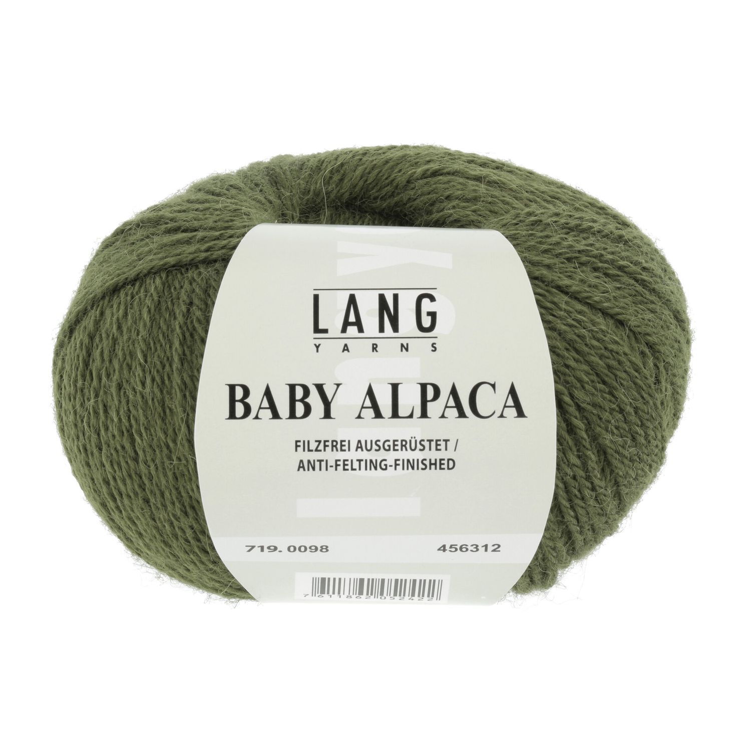 Lang Yarns Baby Alpaca | 0098 olijf