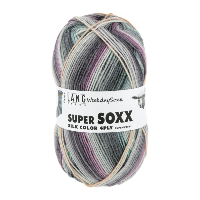Lang Yarns SuperSoxx Silk | 0466