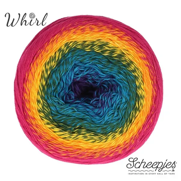 Scheepjes Cotton Whirl | 712 Fruit Salad