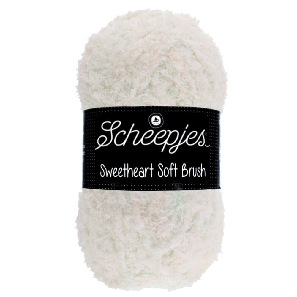 Scheepjes Sweetheart Soft Brush | 534 Wit, Roze