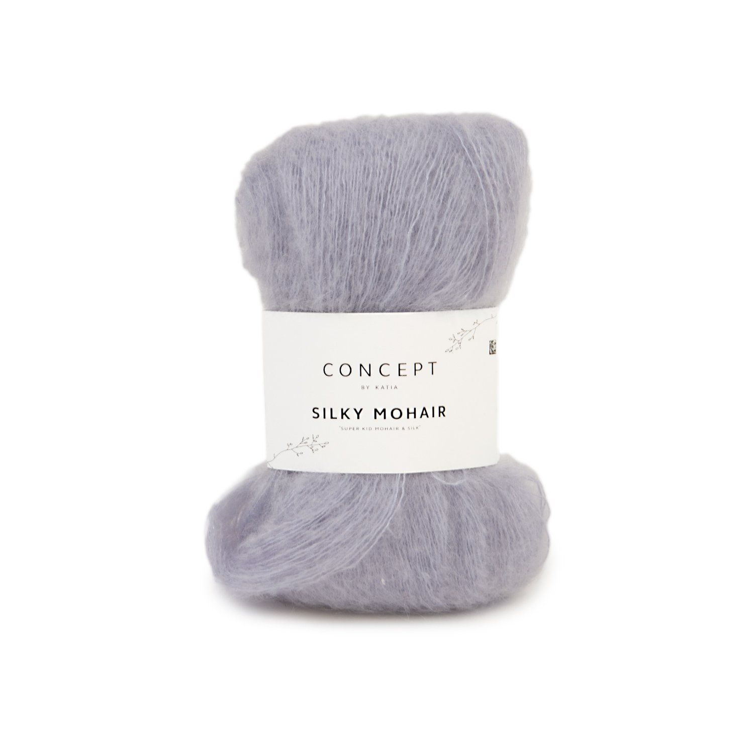 Silky mohair | 104 licht grijs