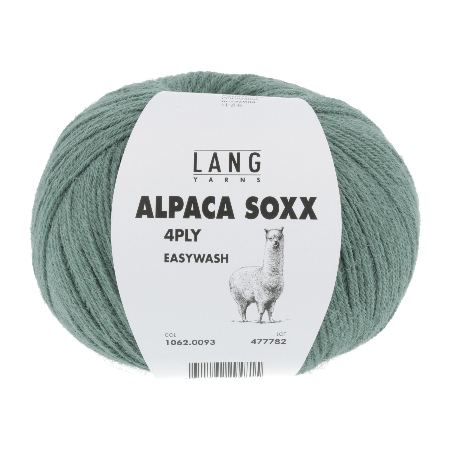 Lang Yarns Alpaca Soxx 4-ply | 0093 groen