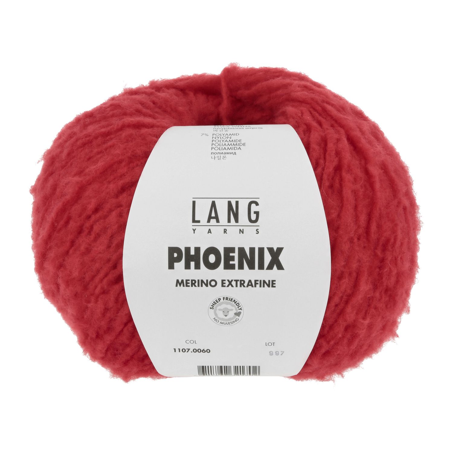 Lang Yarns Phoenix | 0060 rood