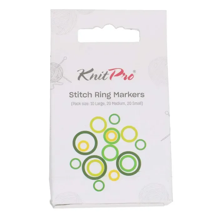 KnitPro Stekenmarkeerders ring - 1x50st