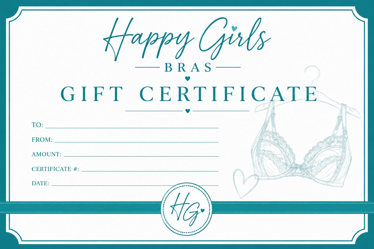 Happy Girls Gift Certificate