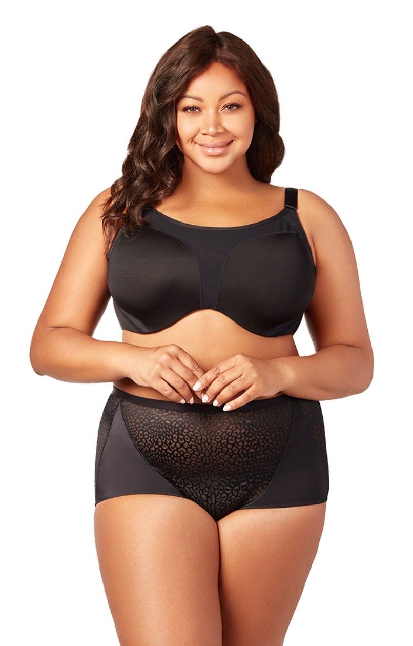 2511 Elila Microfiber Underwire Sports Bra