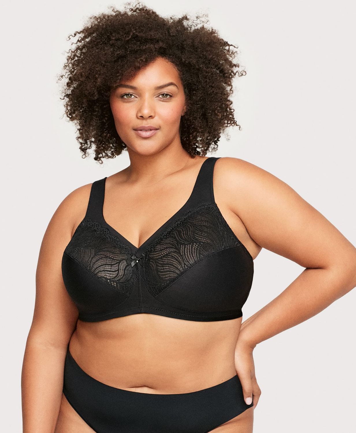 1010 Glamorise MagicLift Natural Shape Wirefree Bra