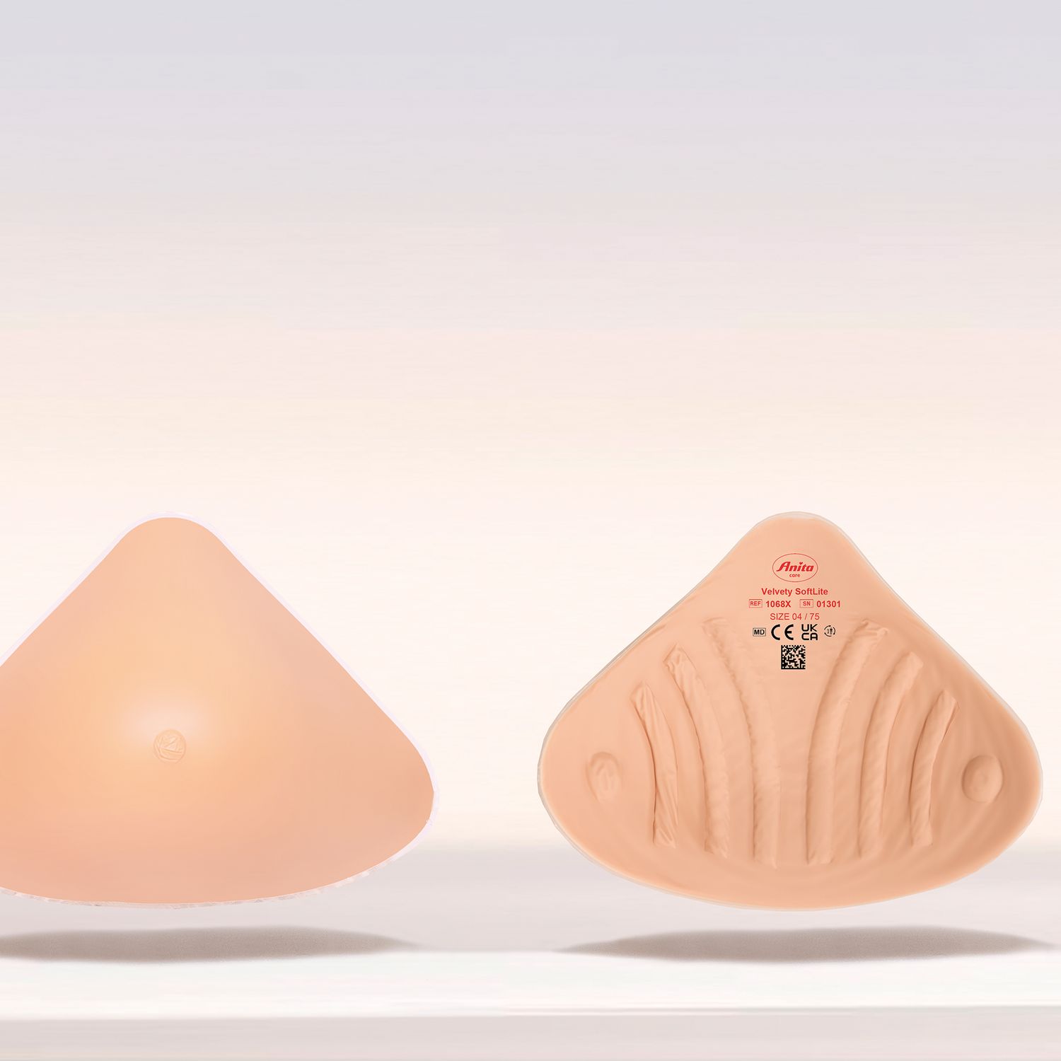 1068X Anita Velvety Softlite Ultralight Silicone Full Breast Form