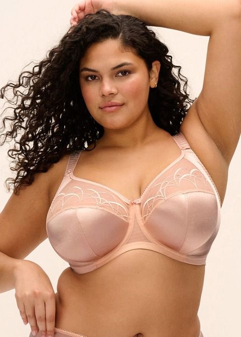 Elomi Cate Underwire Bra (Latte/White)
